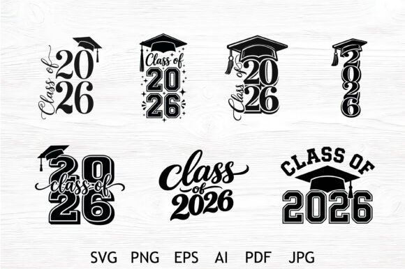Download Class of 2026 SVG Bundle - Class of 2026 svg Collection