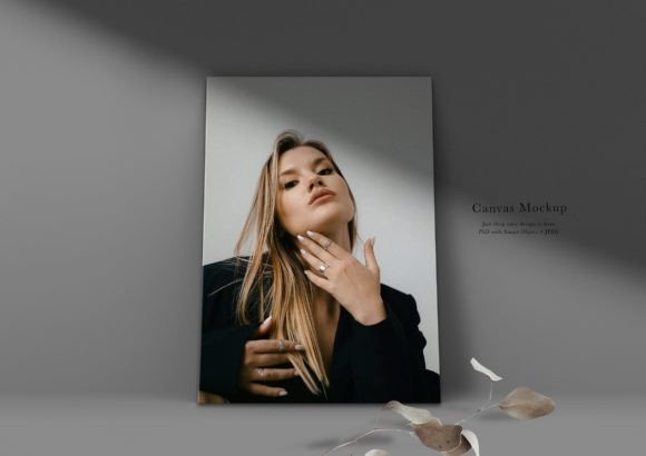 Download Canvas Mockup #1212 - Premium Resources